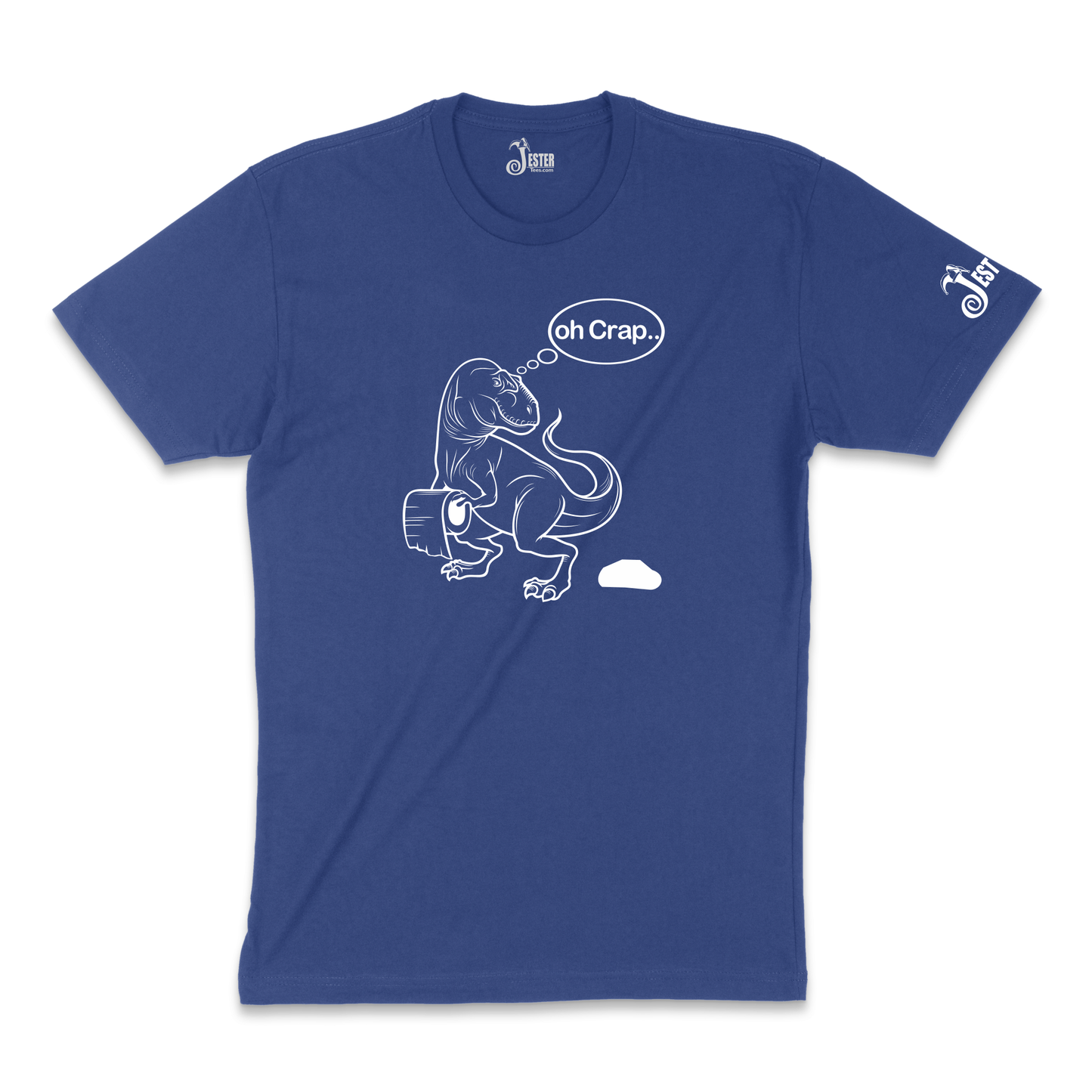 T-Rex Oh Crap Short Arms funny Shirt