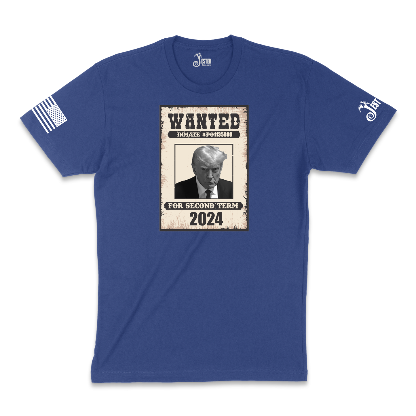 Trump Wanted T-shirt For Second Term 2024