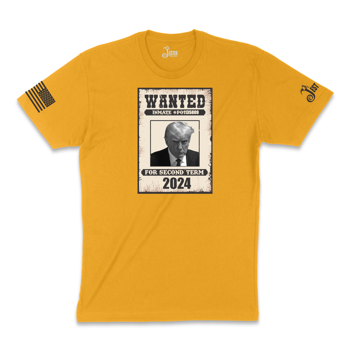 Trump Wanted T-shirt For Second Term 2024