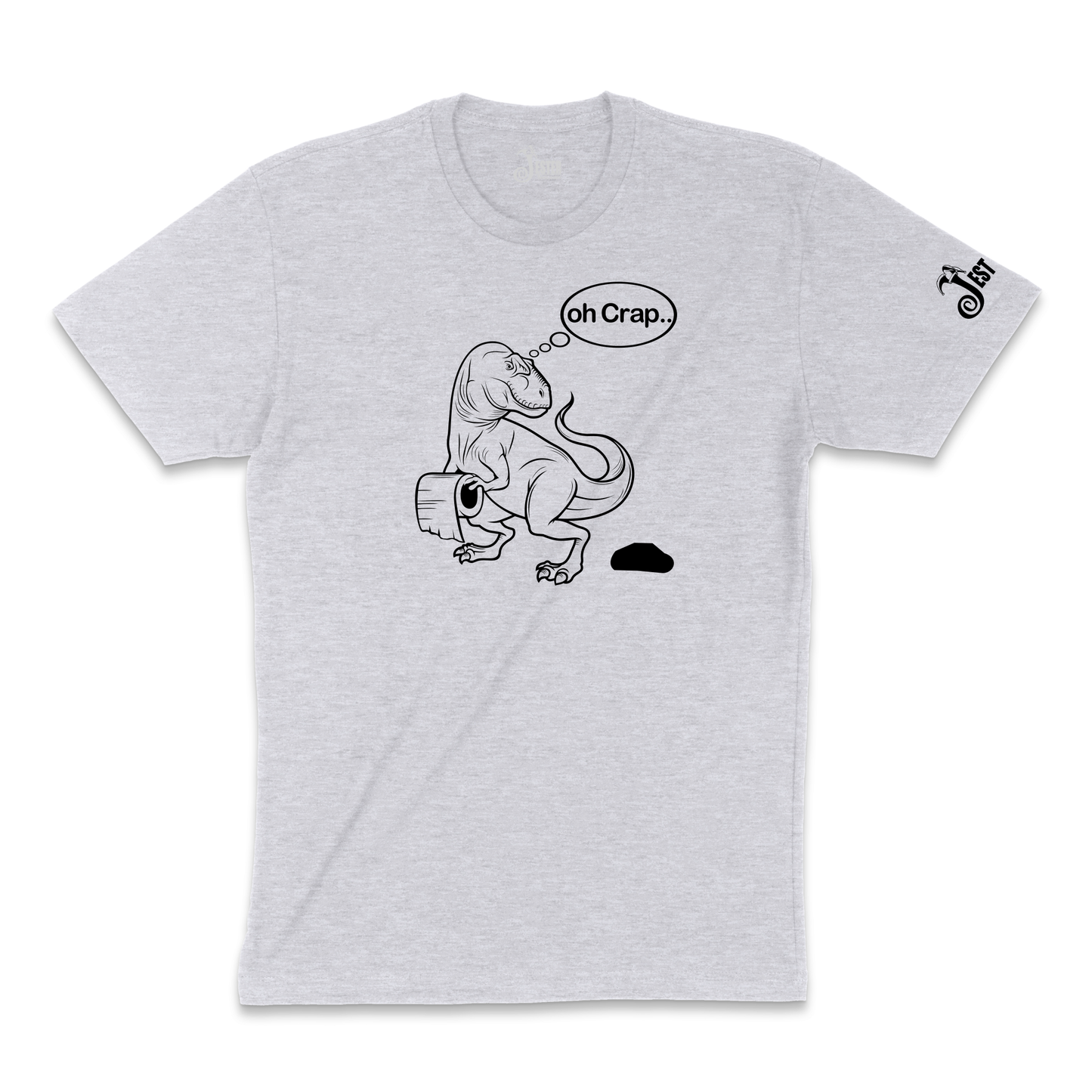 T-Rex Oh Crap Short Arms funny Shirt