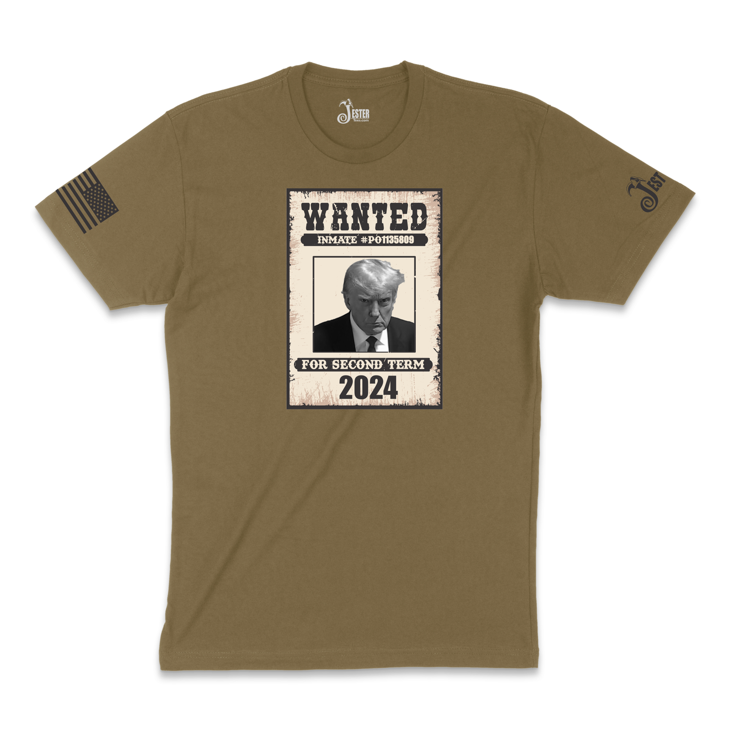 Trump Wanted T-shirt For Second Term 2024