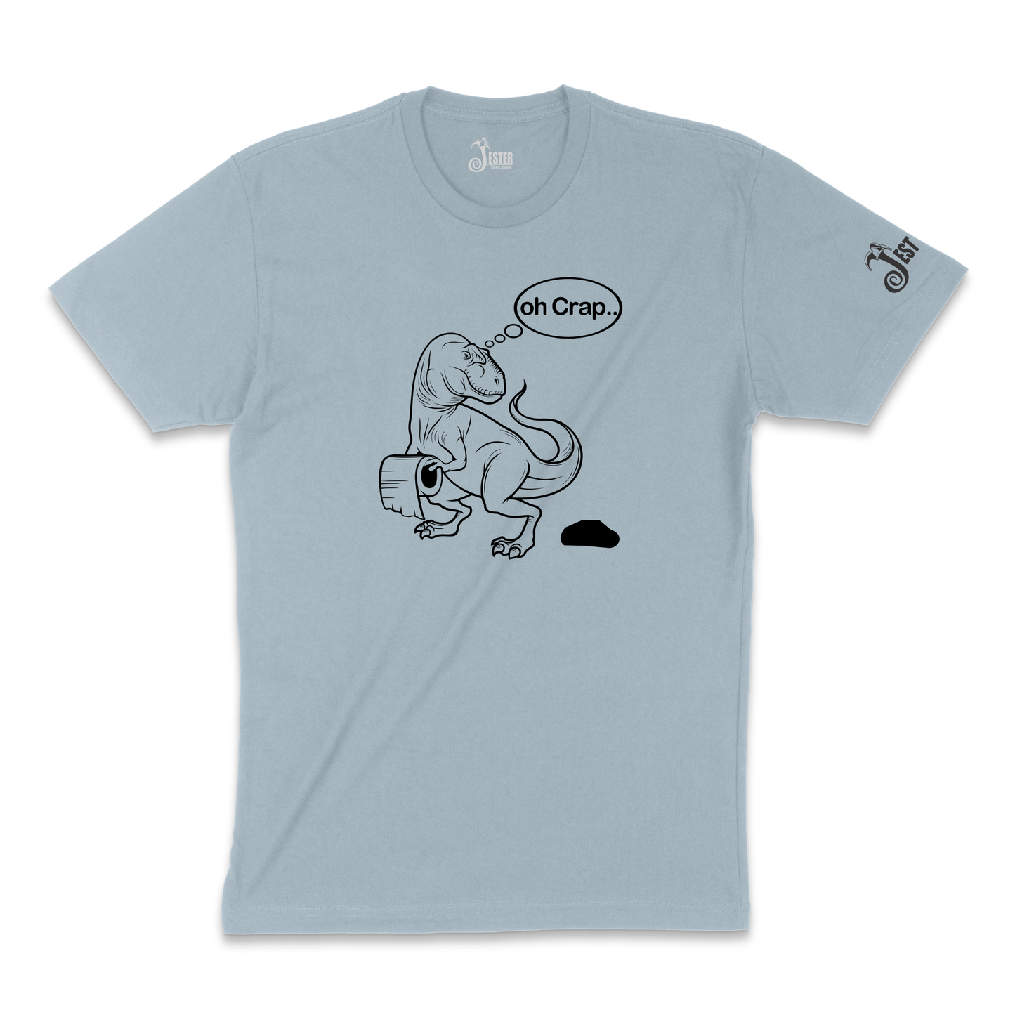 T-Rex Oh Crap Short Arms funny Shirt