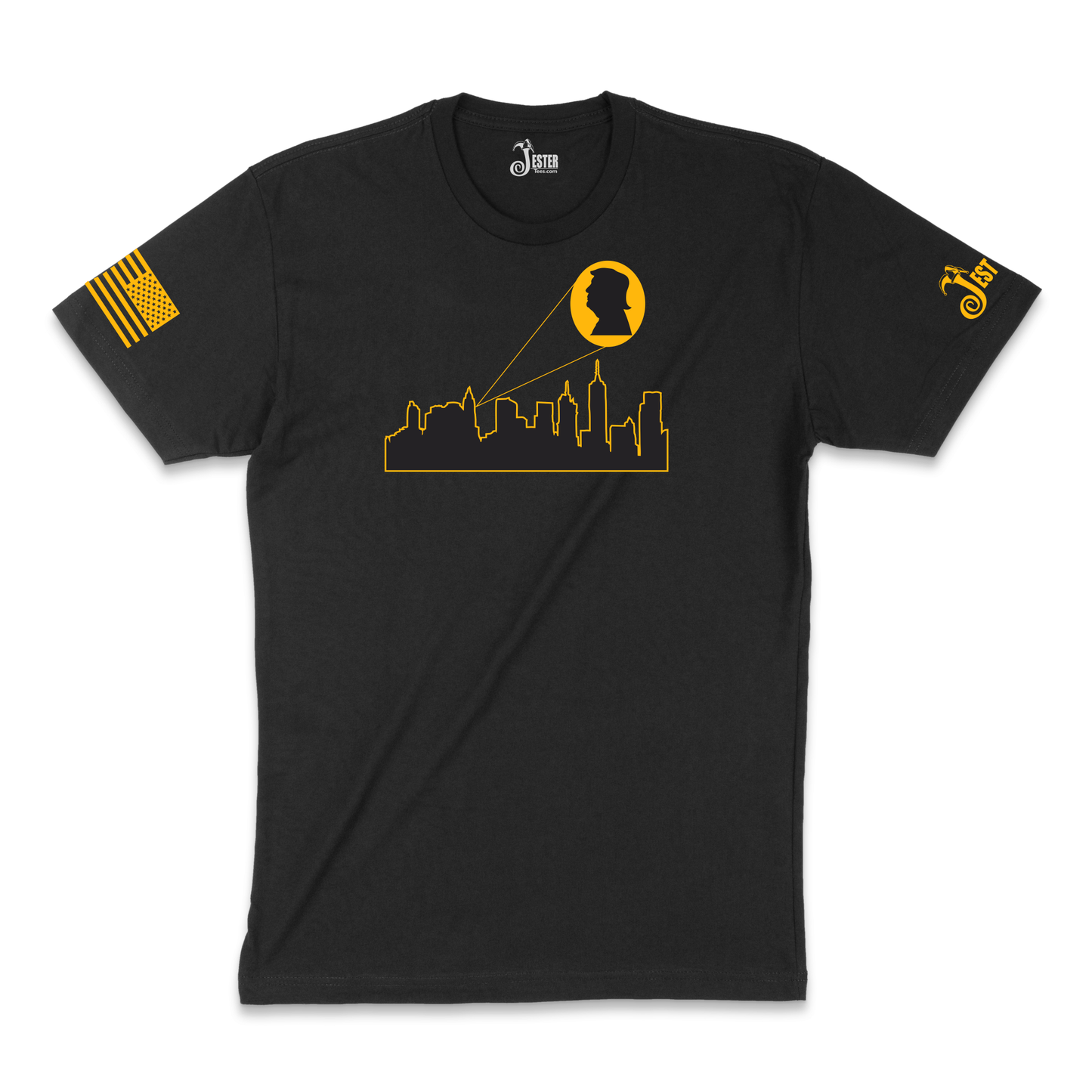 Trump Man Batman Signal Shirt